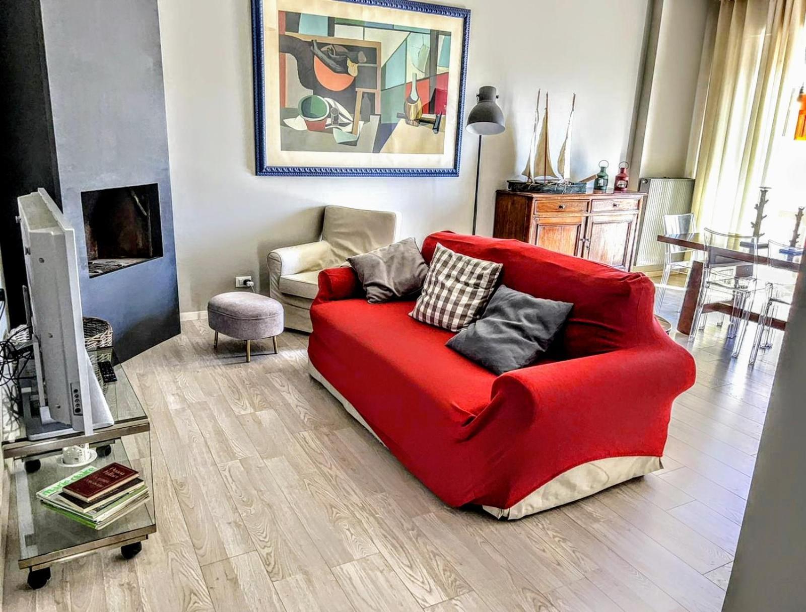 -Penthouse Con Terrazza Panoramica -Free Parking- Leilighet Carrara Eksteriør bilde